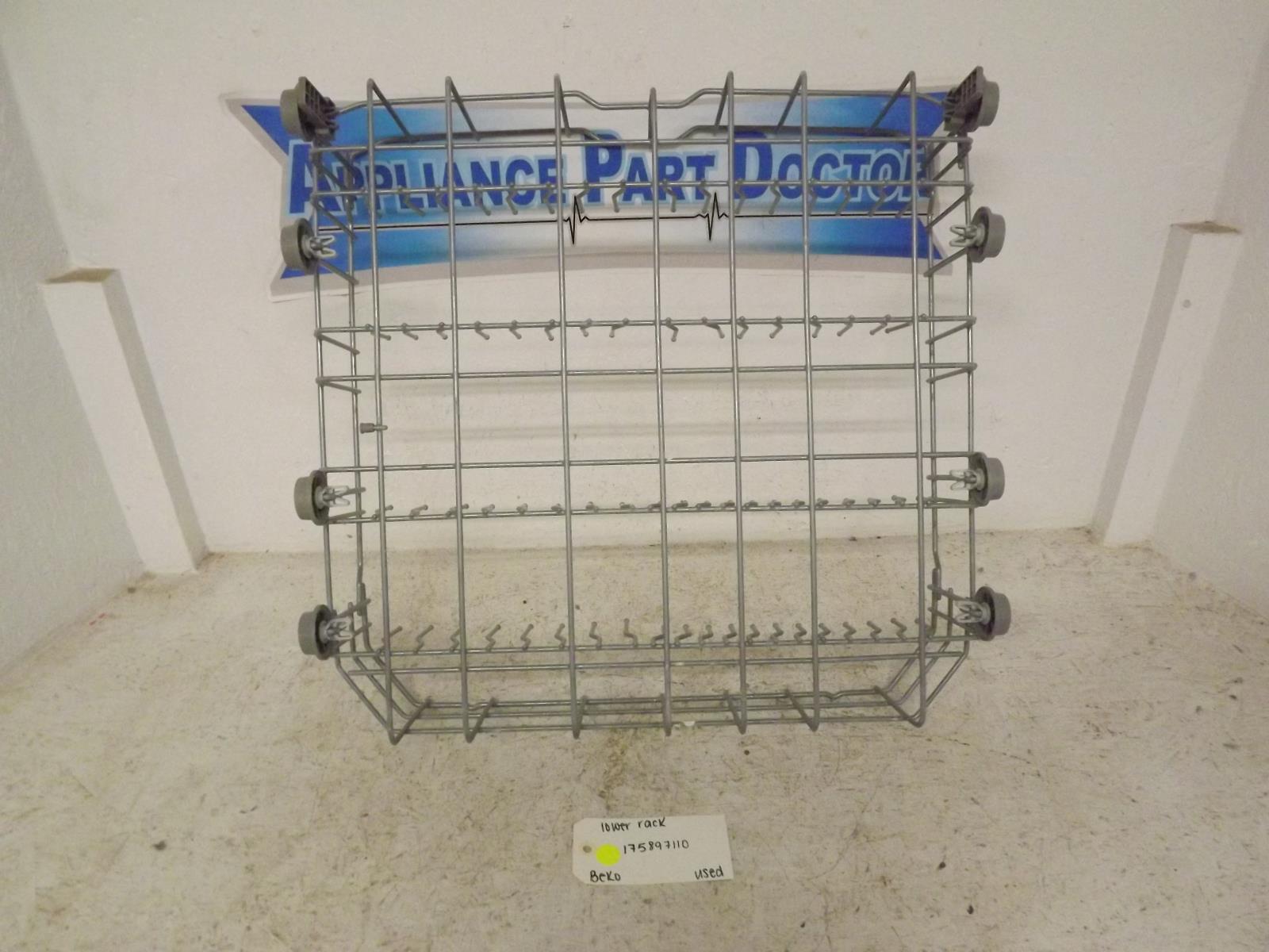 Beko Dishwasher 175897110 Lower Rack Used Beko Dishwasher 175897110 Lower Rack Used